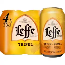 Dekamarkt Leffe Tripel 4x33 cl aanbieding