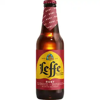 Dekamarkt Leffe Ruby belgisch abdijbier aanbieding