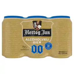 Dekamarkt Hertog Jan Pilsener 0.0 6x33 cl aanbieding