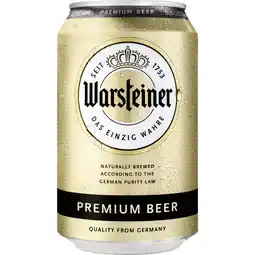 Dekamarkt Warsteiner Pilsener aanbieding