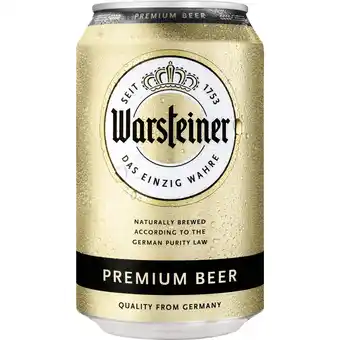 Dekamarkt Warsteiner Pilsener aanbieding