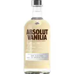 Dekamarkt Absolut Vodka vanille aanbieding