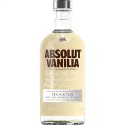 Dekamarkt Absolut Vodka vanille aanbieding