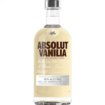 Dekamarkt Absolut Vodka vanille aanbieding