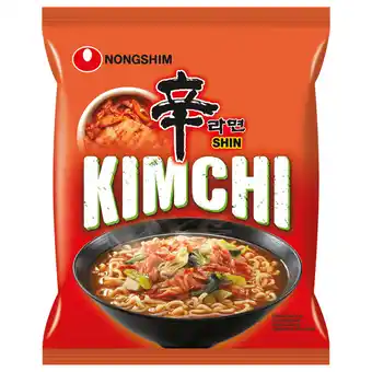 Dekamarkt NongShim Instant noodle soup kimchi aanbieding