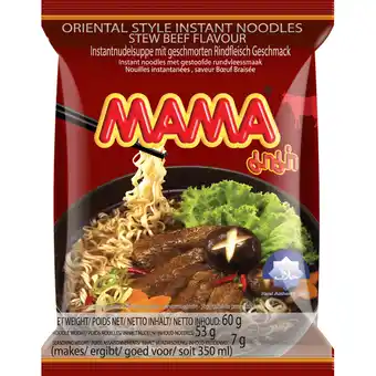 Dekamarkt Mama Noodles rund aanbieding