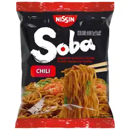 Dekamarkt Nissin Soba noodles Chili aanbieding