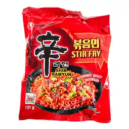 Dekamarkt NongShim Instant noodles shin stir-fry ramyun aanbieding