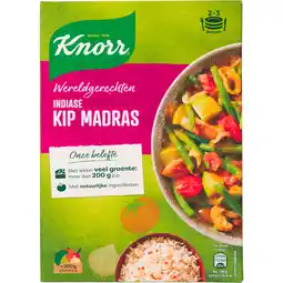 Dekamarkt Knorr Wereldgerecht Indiase kip madras aanbieding