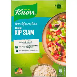 Dekamarkt Knorr Wereldgerecht thaise kip siam aanbieding