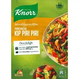 Dekamarkt Knorr Wereldgerecht kip piri piri aanbieding
