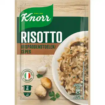 Dekamarkt Knorr Risotto eekhoorntjesbrood aanbieding