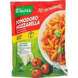 Dekamarkt Knorr Spaghetteria tomato mozzarella aanbieding
