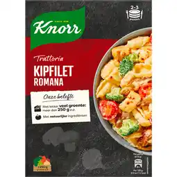 Dekamarkt Knorr Trattoria kipfilet romana aanbieding
