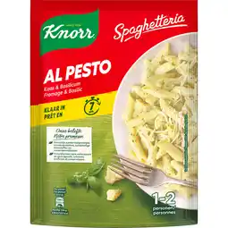 Dekamarkt Knorr Pastagerecht al pesto aanbieding
