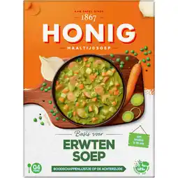 Dekamarkt Honig Maaltijdsoep erwten aanbieding