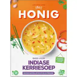 Dekamarkt Honig Kerriesoep indiase aanbieding