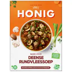 Dekamarkt Honig Deense rundvleessoep aanbieding