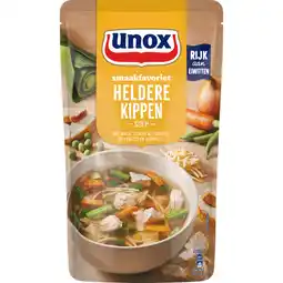 Dekamarkt Unox Soep in zak heldere kippensoep aanbieding