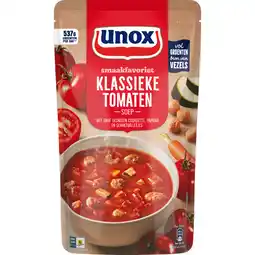 Dekamarkt Unox Soep in zak klassieke tomatensoep aanbieding
