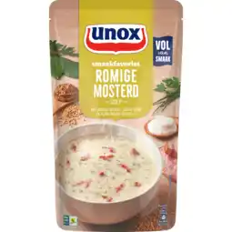 Dekamarkt Unox Soep in zak romige mosterdsoep aanbieding