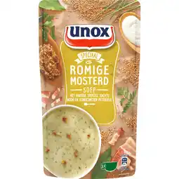 Dekamarkt Unox Soep in zak romige mosterdsoep aanbieding