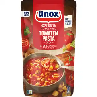 Dekamarkt Unox Tomatenpasta soep extra rijkgevuld aanbieding