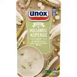 Dekamarkt Unox Soep in zak asperge aanbieding
