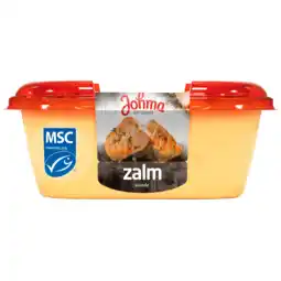 Dekamarkt Johma Zalm salade aanbieding
