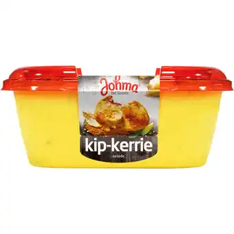 Dekamarkt Johma Kip kerrie salade aanbieding