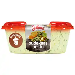 Dekamarkt Johma Salade oudekaas-pesto aanbieding