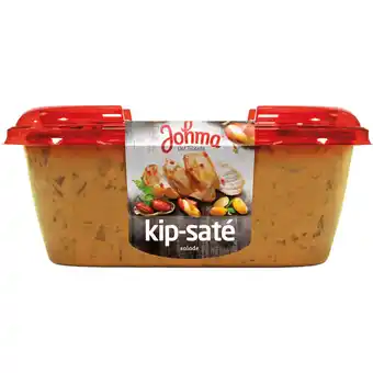 Dekamarkt Johma Kip saté salade aanbieding