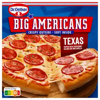 Dekamarkt Dr. Oetker Big Americans pizza Texas aanbieding
