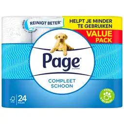 Dekamarkt Page Toiletpapier 24 rollen original aanbieding