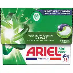Dekamarkt Ariel Vloeibaar wasmiddel all in 1 pod original aanbieding
