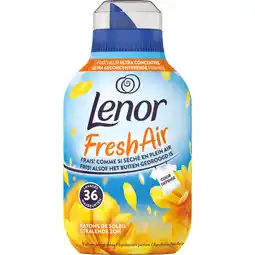 Dekamarkt Lenor Wasverzachter zonnestralen 36 wasbeurten aanbieding