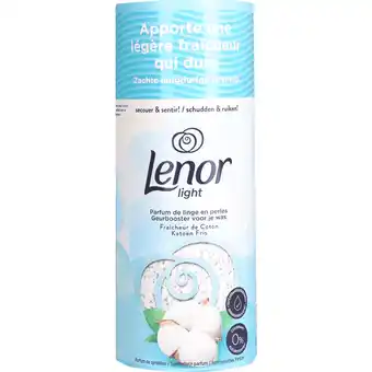 Dekamarkt Lenor Geurparels light katoen aanbieding