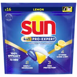 Dekamarkt Sun Vaatwastabletten expert lemon aanbieding