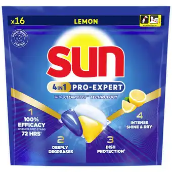 Dekamarkt Sun Vaatwastabletten expert lemon aanbieding