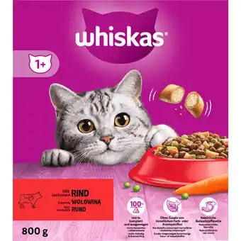 Dekamarkt Whiskas Kattenvoer adult rund aanbieding