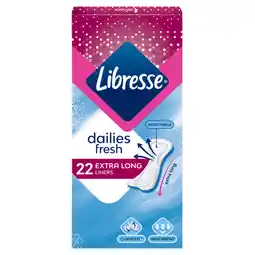 Dekamarkt Libresse Inlegkruisjes extra long aanbieding
