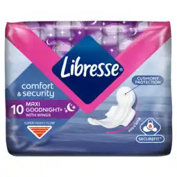 Dekamarkt Libresse Maandverband maxi goodnight aanbieding