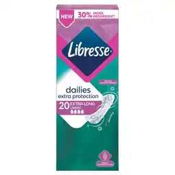 Dekamarkt Libresse Inlegkruisjes extra protection extra long aanbieding