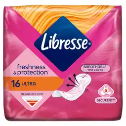 Dekamarkt Libresse Maandverband normaal, ultra thin aanbieding