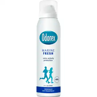 Dekamarkt Odorex Deospray marine fresh aanbieding