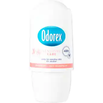 Dekamarkt Odorex Deoroller sensitive care aanbieding