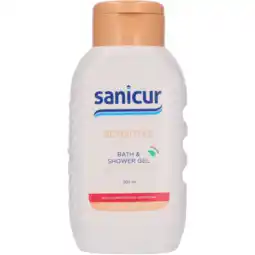 Dekamarkt Sanicur Douchegel sensitive aanbieding
