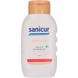 Dekamarkt Sanicur Douchegel sensitive aanbieding