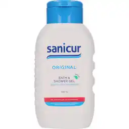 Dekamarkt Sanicur Douchegel original aanbieding