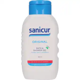 Dekamarkt Sanicur Douchegel original aanbieding